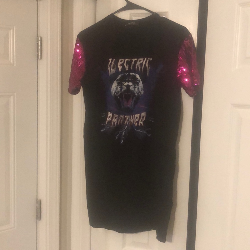 Zara Trafaluc “Electric Panther” dress size small.